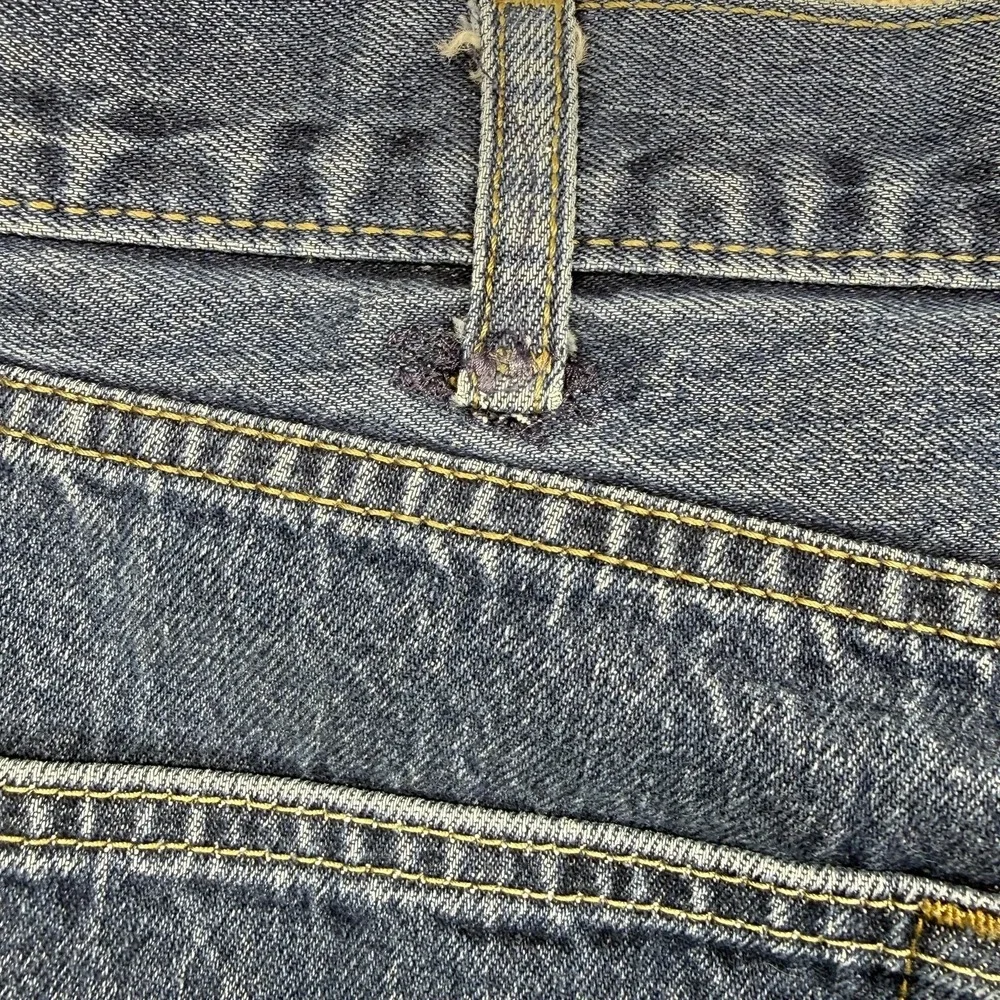 Levis 505 Jeans Mens 40x31 Blue Denim High Rise Straight Leg‎ Regular Fit